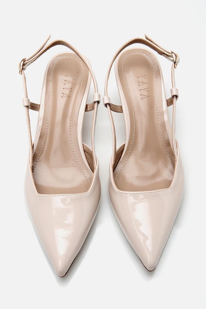 Krem Kadın Stiletto