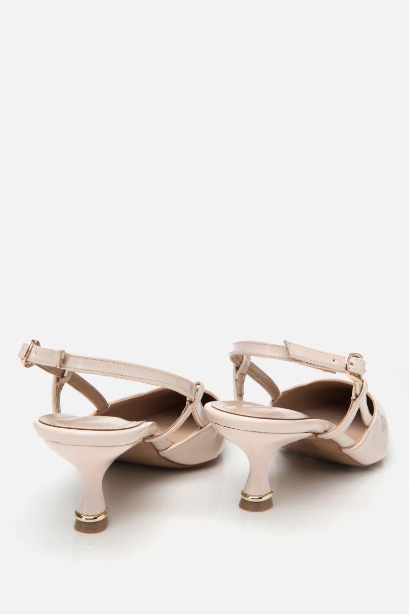 Krem Kadın Stiletto