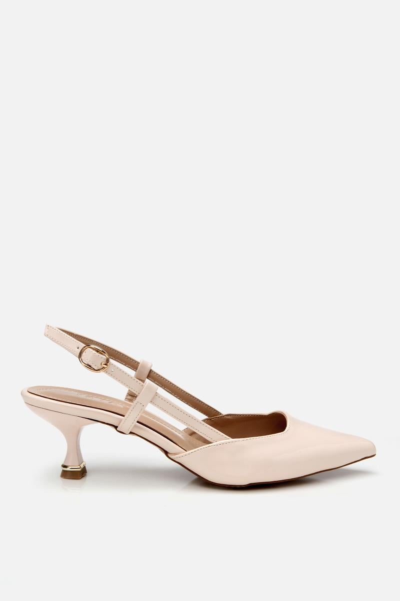 Krem Kadın Stiletto