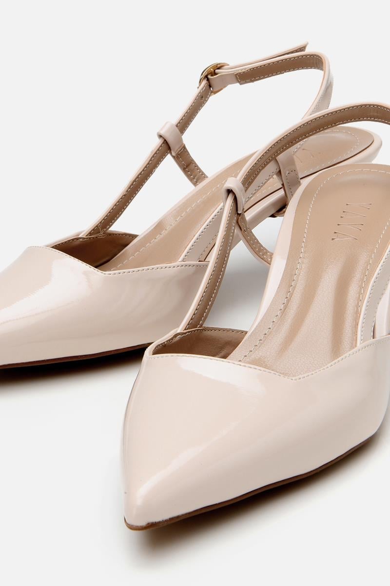 Krem Kadın Stiletto