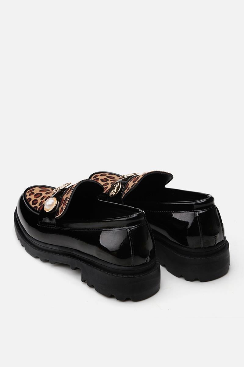 Leopar Kadın Loafer