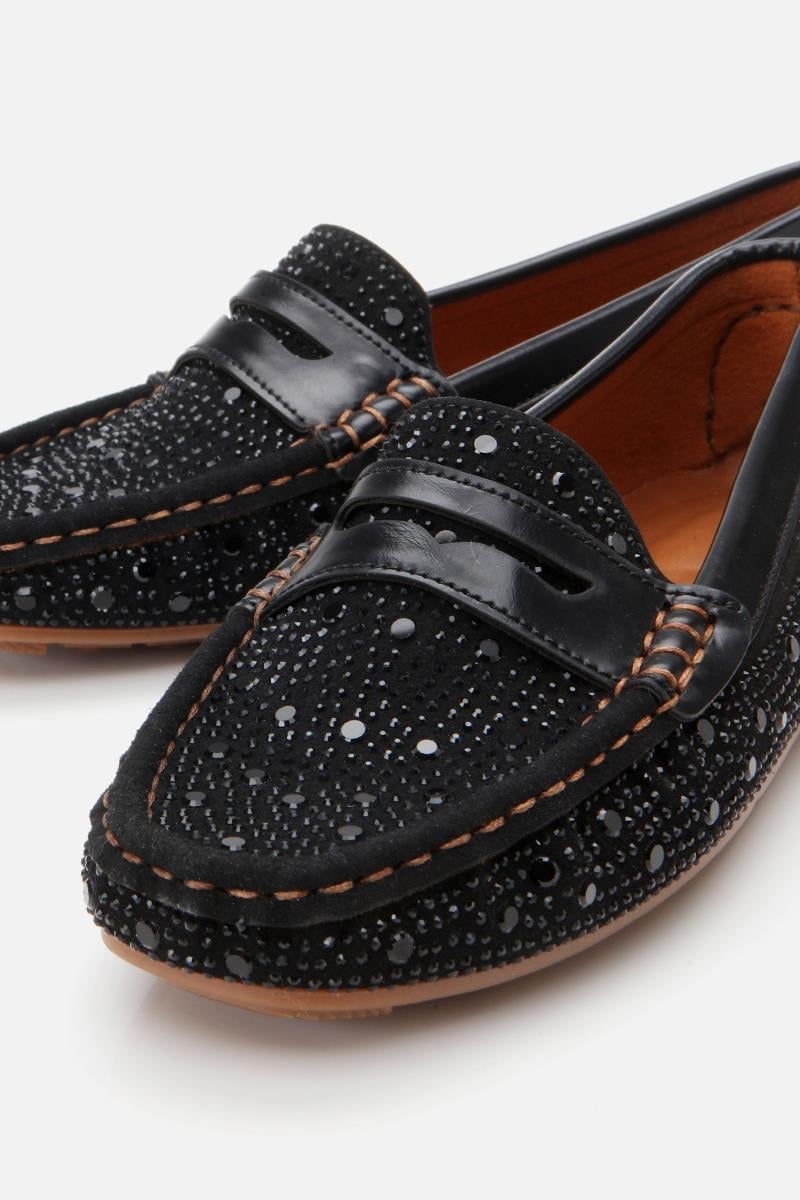 Siyah Kadın Loafer
