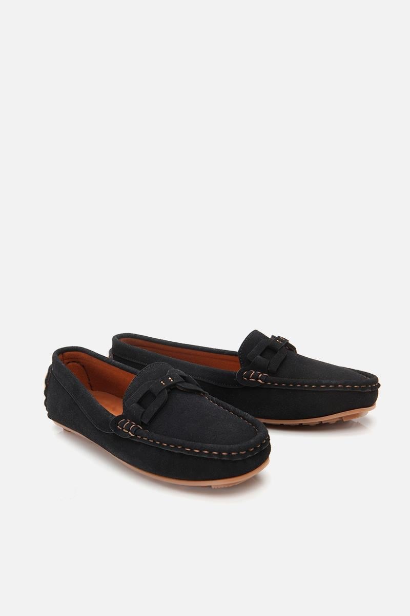 Siyah Kadın Loafer