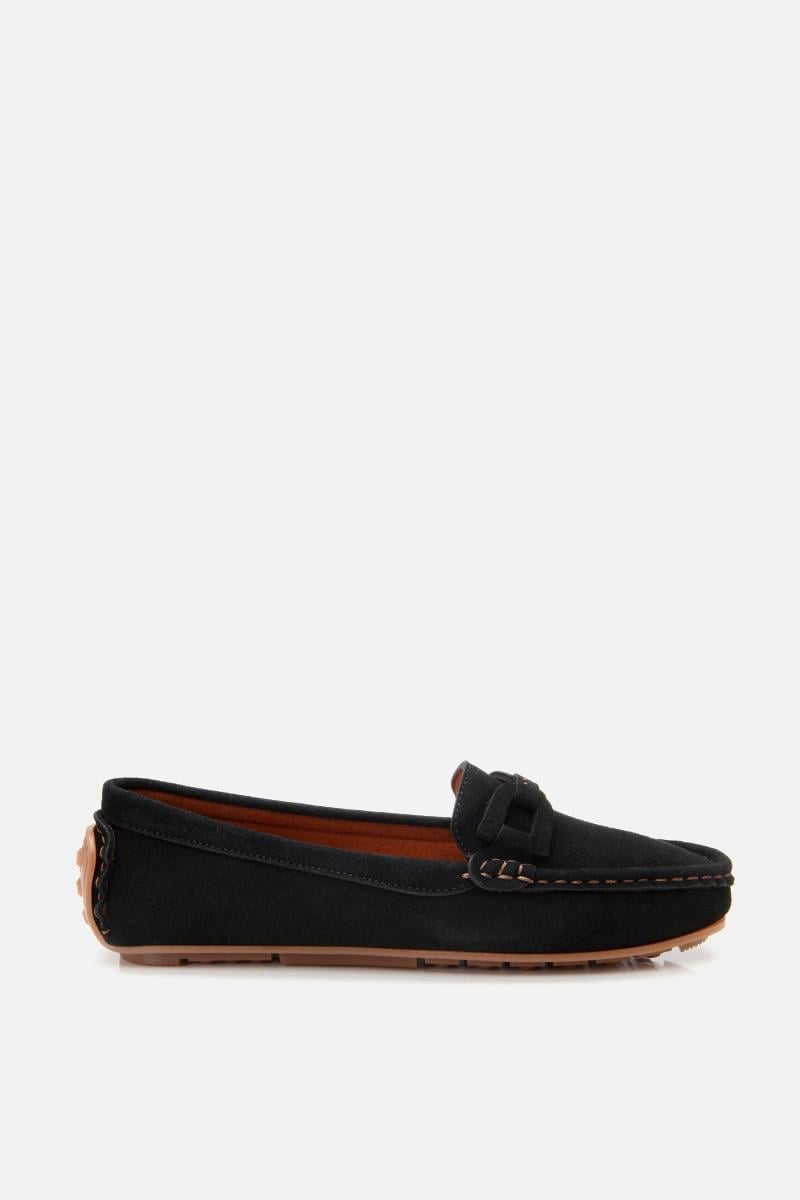Siyah Kadın Loafer