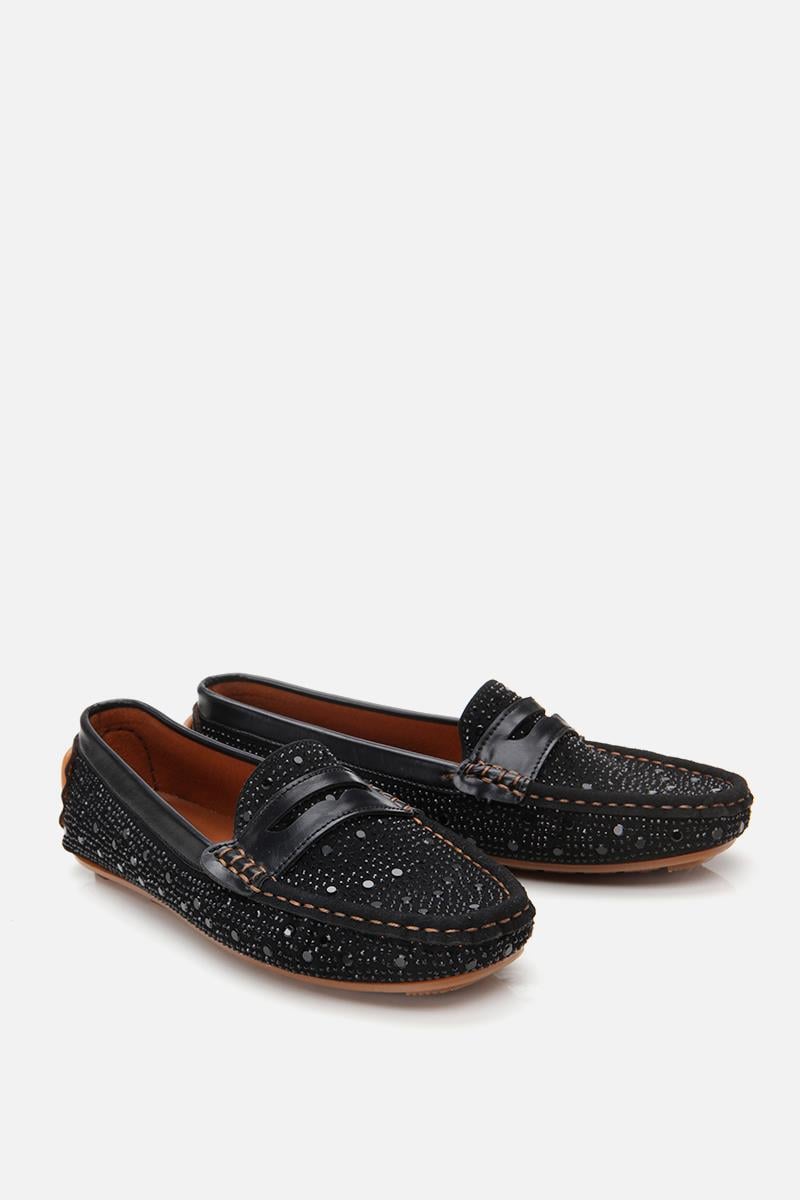 Siyah Kadın Loafer
