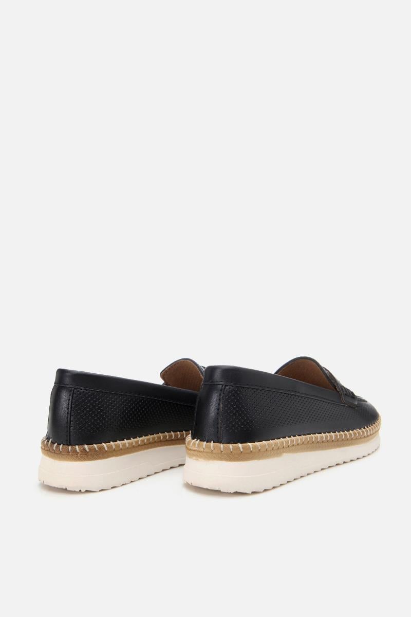 Siyah Kadın Loafer