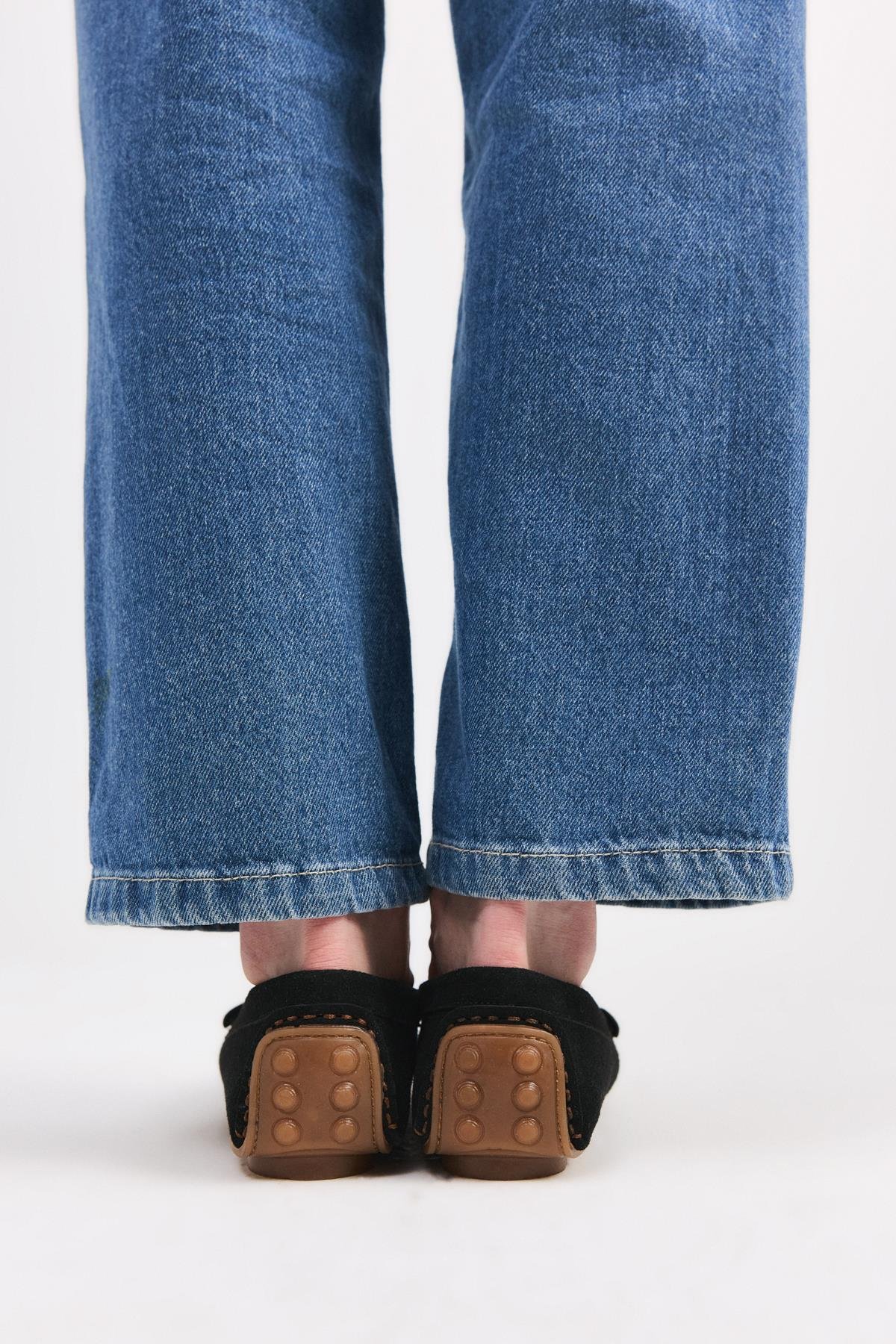 Siyah Kadın Loafer