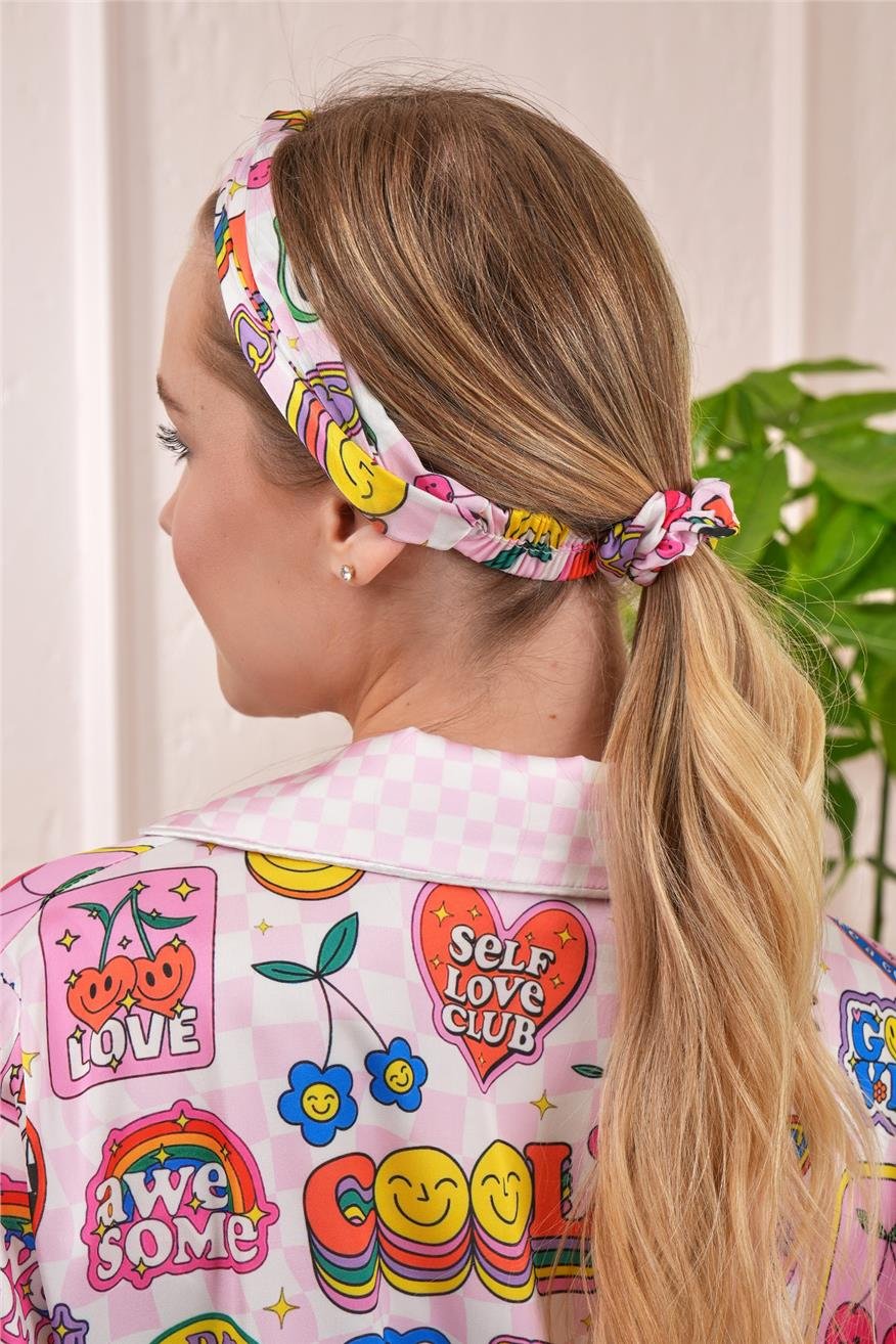 Vera Fansatia Saten Kısa Pijama Takımı VFK0106