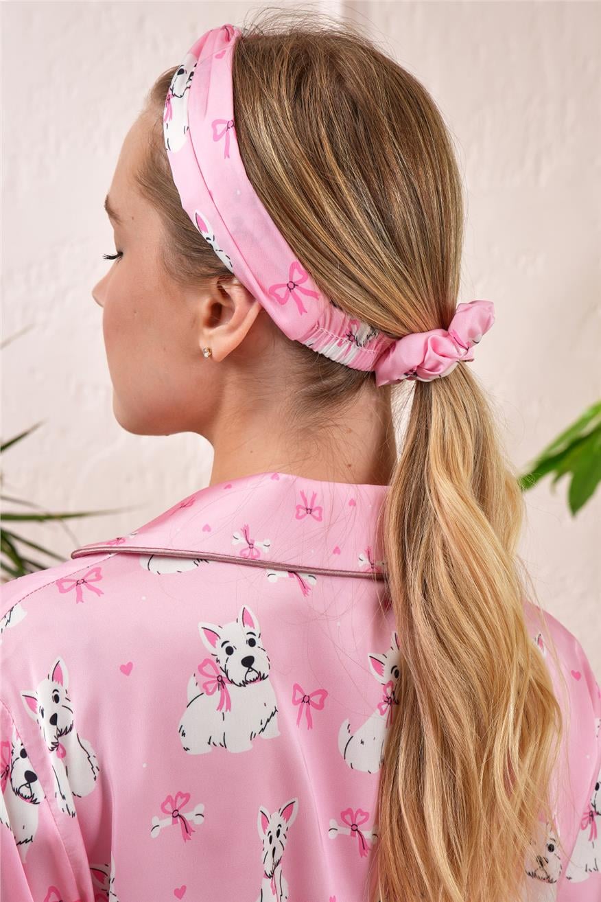 Vera Fansatia Saten Kısa Pijama Takımı VFK0104