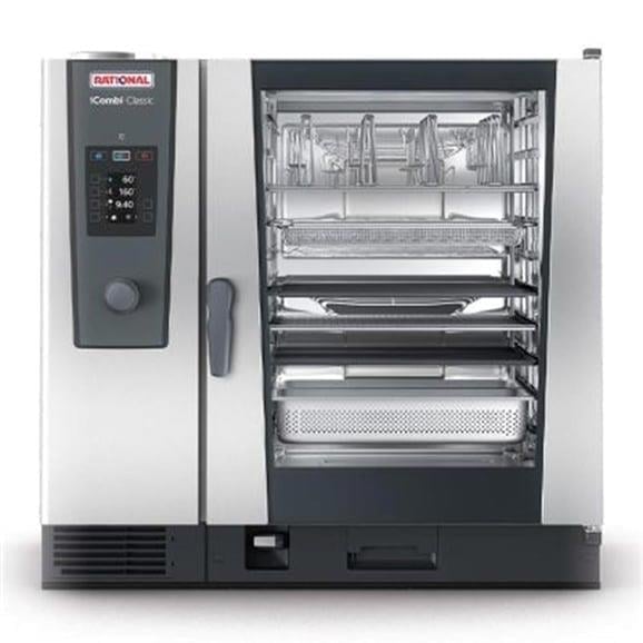 Rational iCombi Classic 10-2/1 Konveksiyonlu Fırın, 10×2/1 GN Kapasiteli, Elektrikli