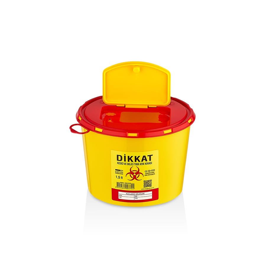 Ceymop TIBBİ ATIK KOVASI CEYMOP PRO 12 LT CKG1218