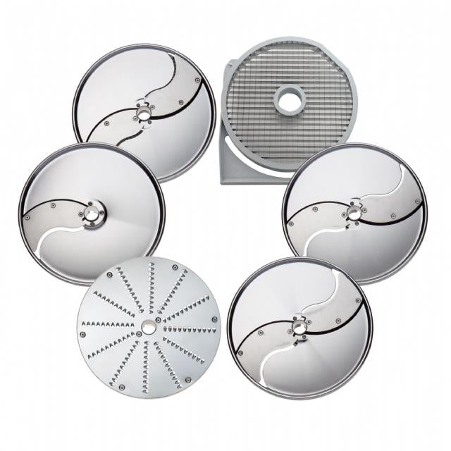 Dito Sama TRK45, TRK55, TRK70 Sebze Doğrama Makinesi Disk Seti, 6 Adet