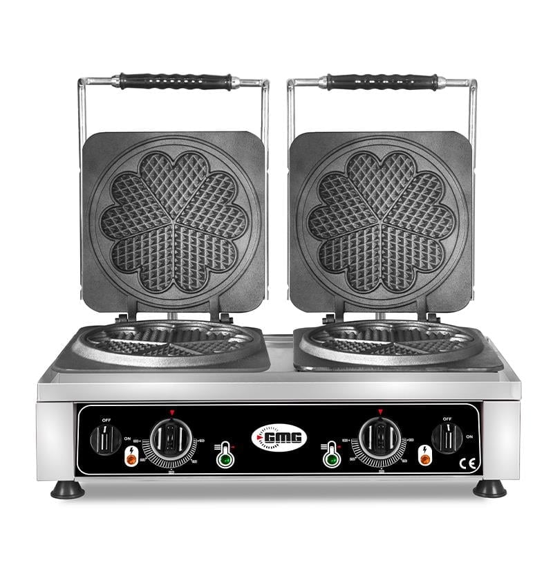 Gmg Waffle makineleri   KGW 21 L Sabit Plakalı