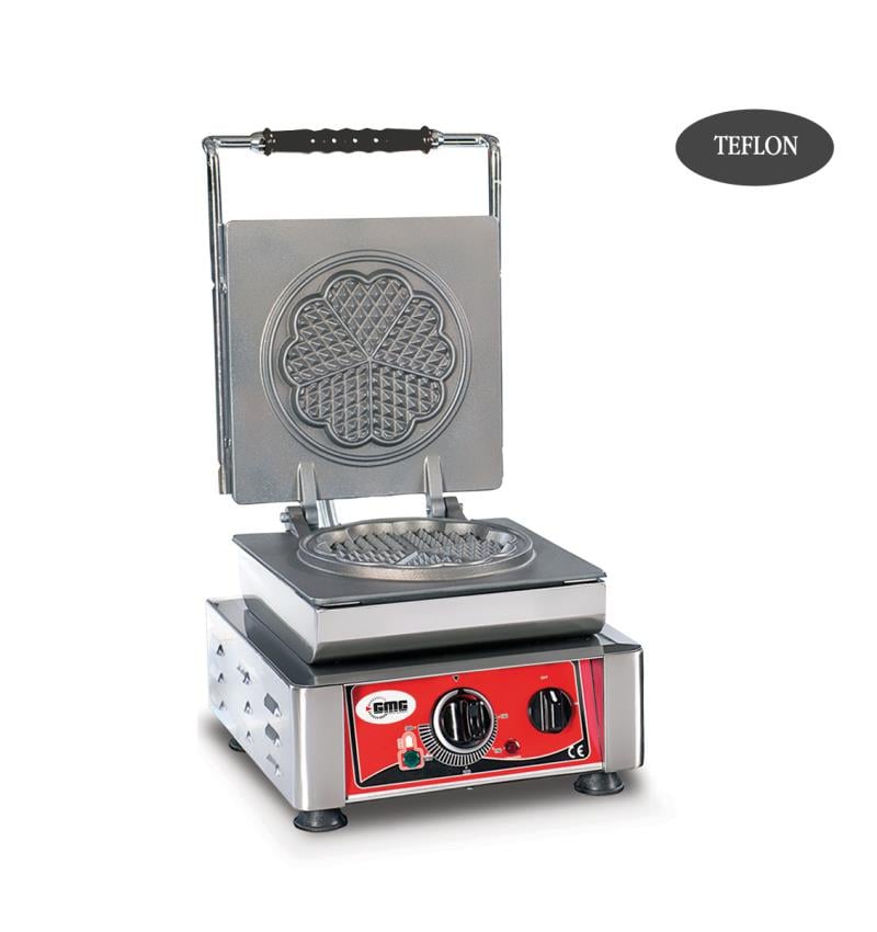 Gmg Waffle makineleri   WE 01 S Değiştirilebilir Plakalı