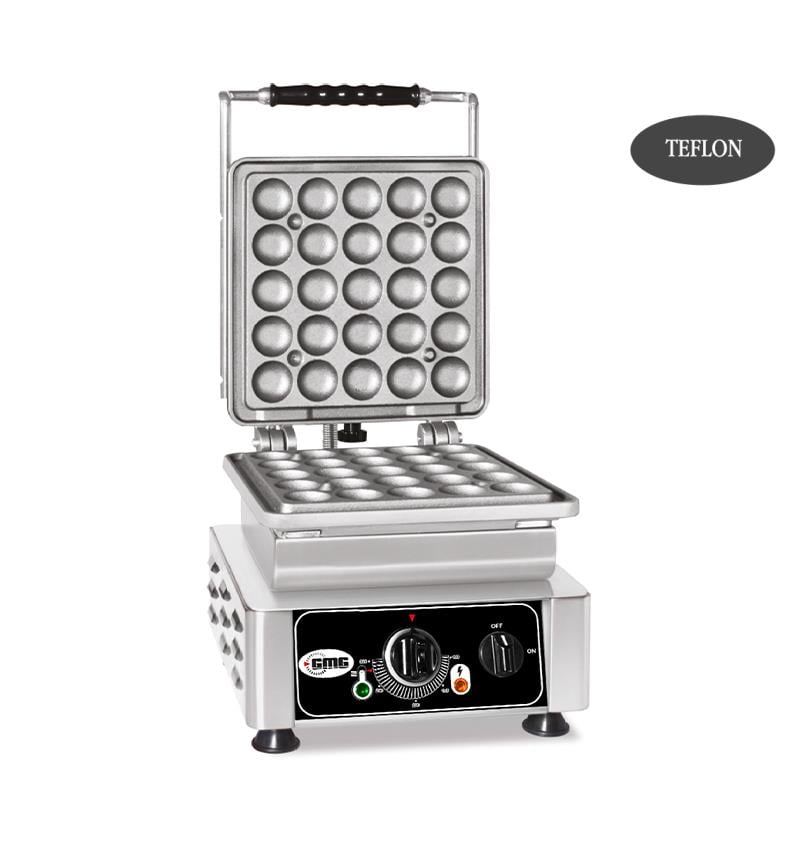 Gmg Waffle makineleri   WE 07 L Değiştirilebilir Plakalı