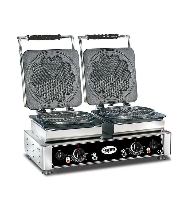 Gmg Waffle makineleri   WE 21 L Değiştirilebilir Plakalı