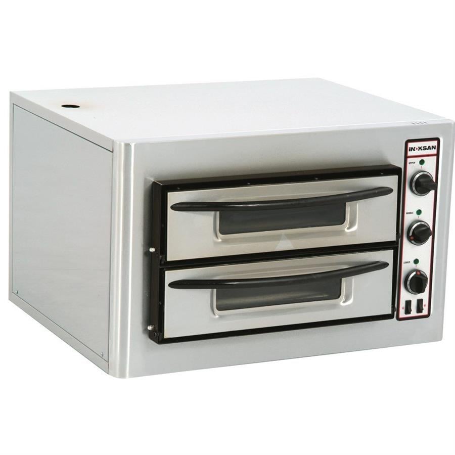 İnoksan-Pizza Fırını Çift Katlı 4+4 Adet 33 cm (INT-SG0042)