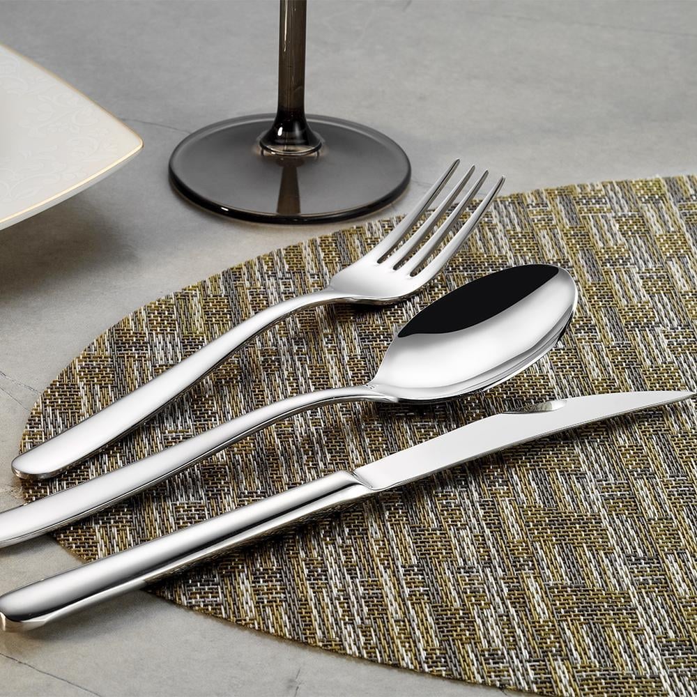 Lugga Damla Serisi Yemek Çatal 1 Düzine (12 Adet)  202 / 3 mm