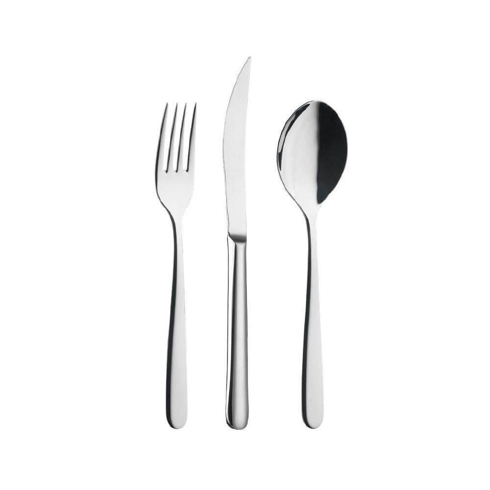 Lugga Damla Serisi Yemek Çatal 1 Düzine (12 Adet)  202 / 3 mm