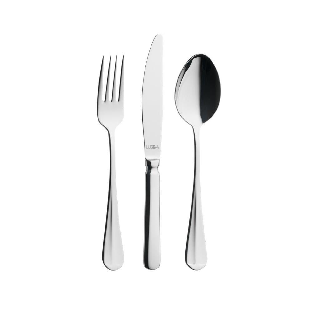 Lugga Sima Serisi Yemek Bıçak 1 Düzine (12 Adet) 235 / 10 mm