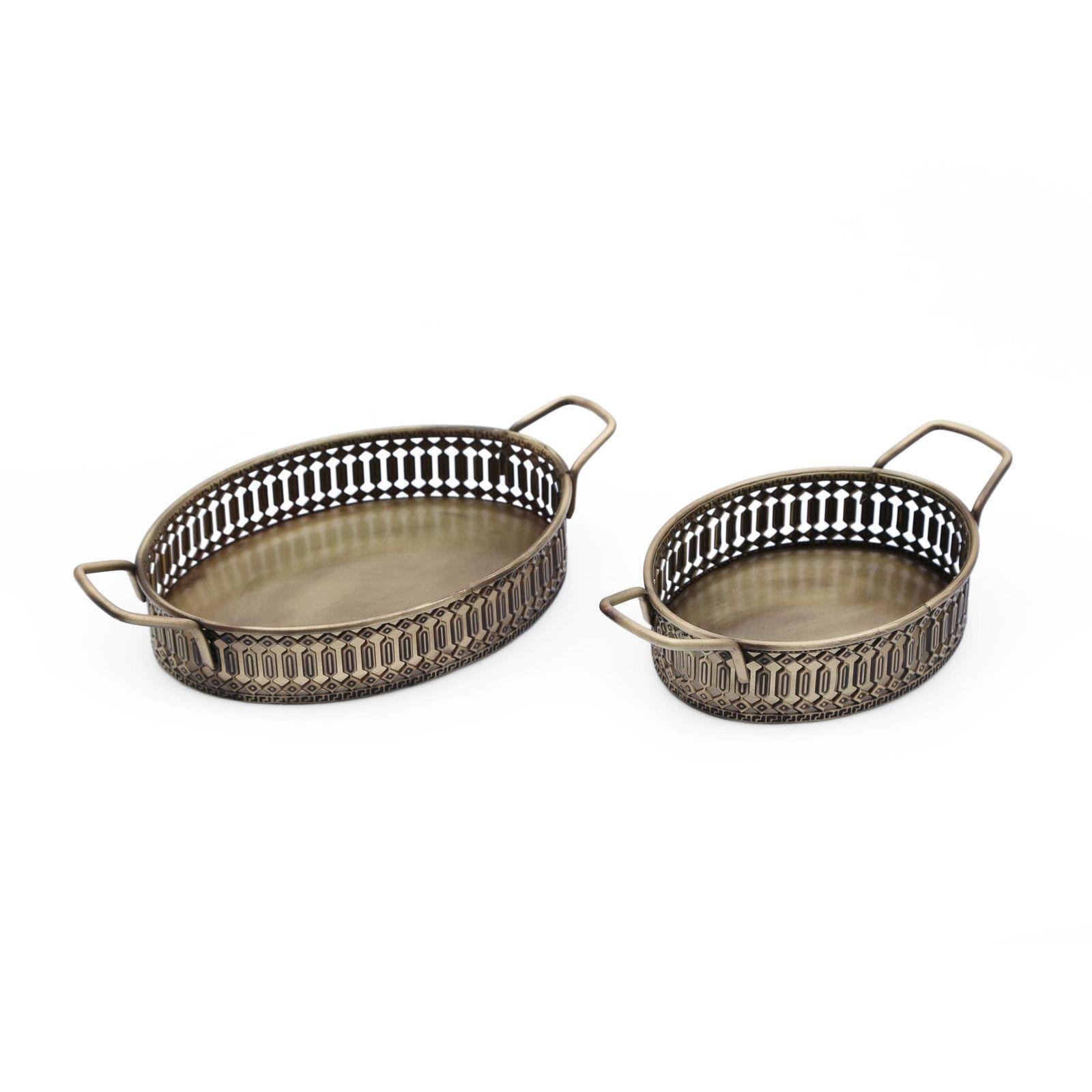 Pios Antik Sarı Renk Ekmek Sepeti