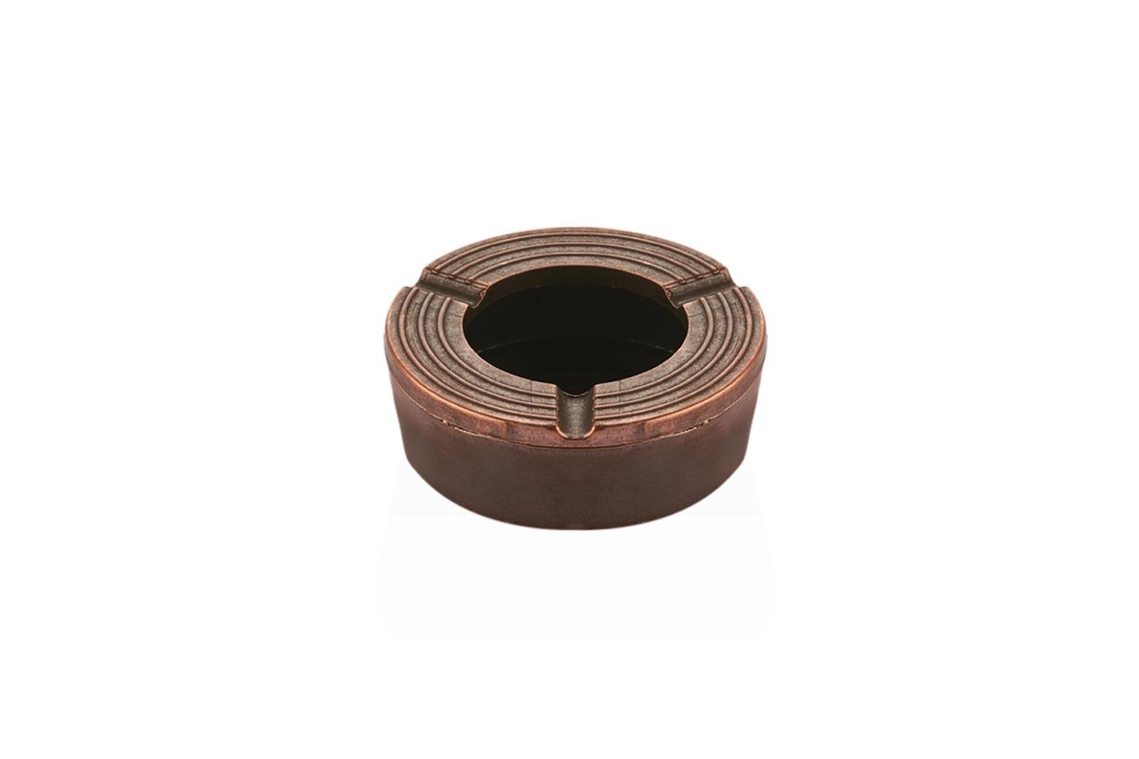 Pios Döküm Yuvarlak Küllük Bakır