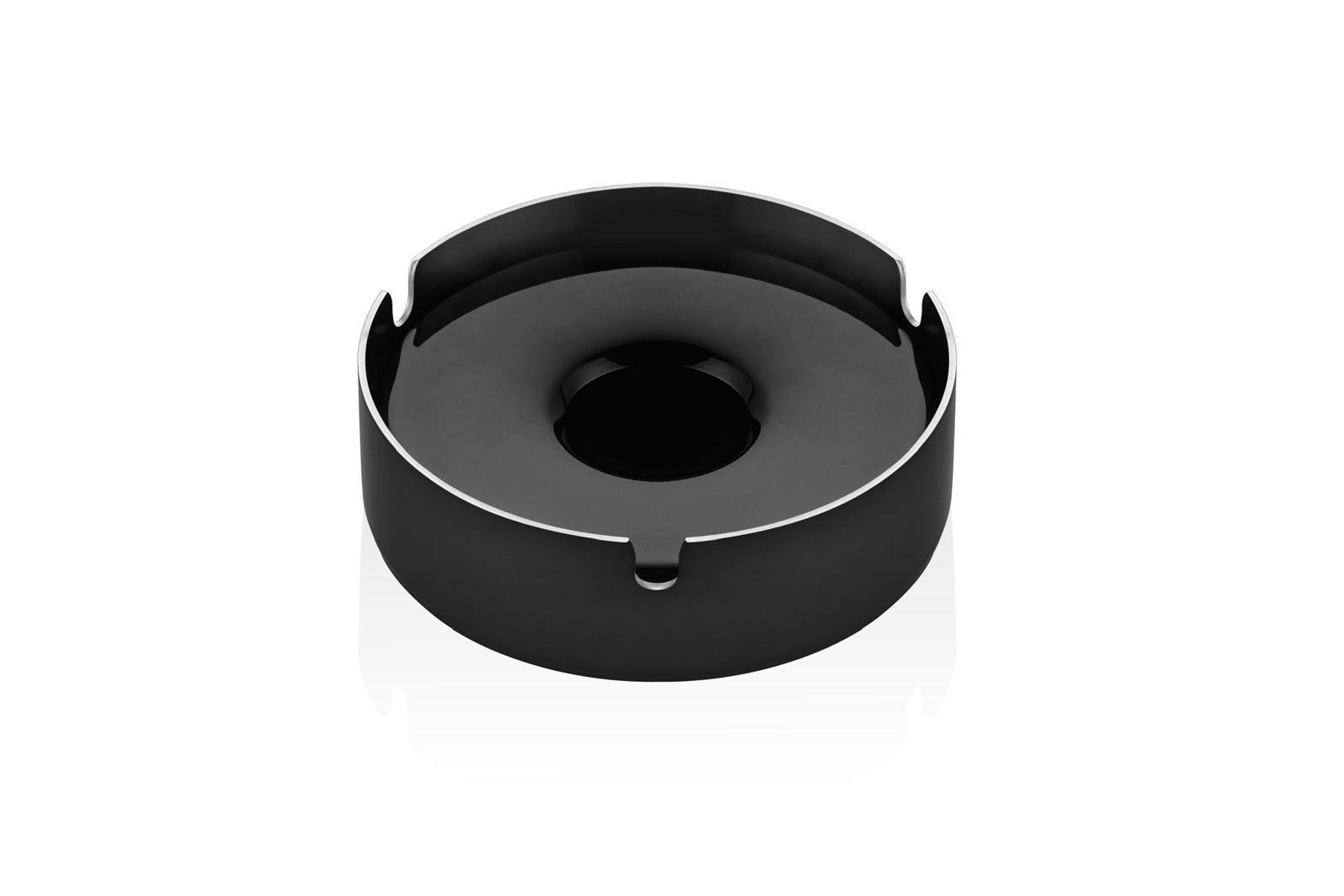 Pios Skoclu Büyük Kapaklı Küllük Siyah