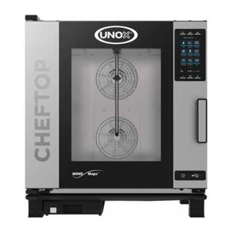 Unox Cheftop Plus Kombi Fırın, 7 GN 1/1 Kapasiteli, Gazlı XEVC-0711-GPRM