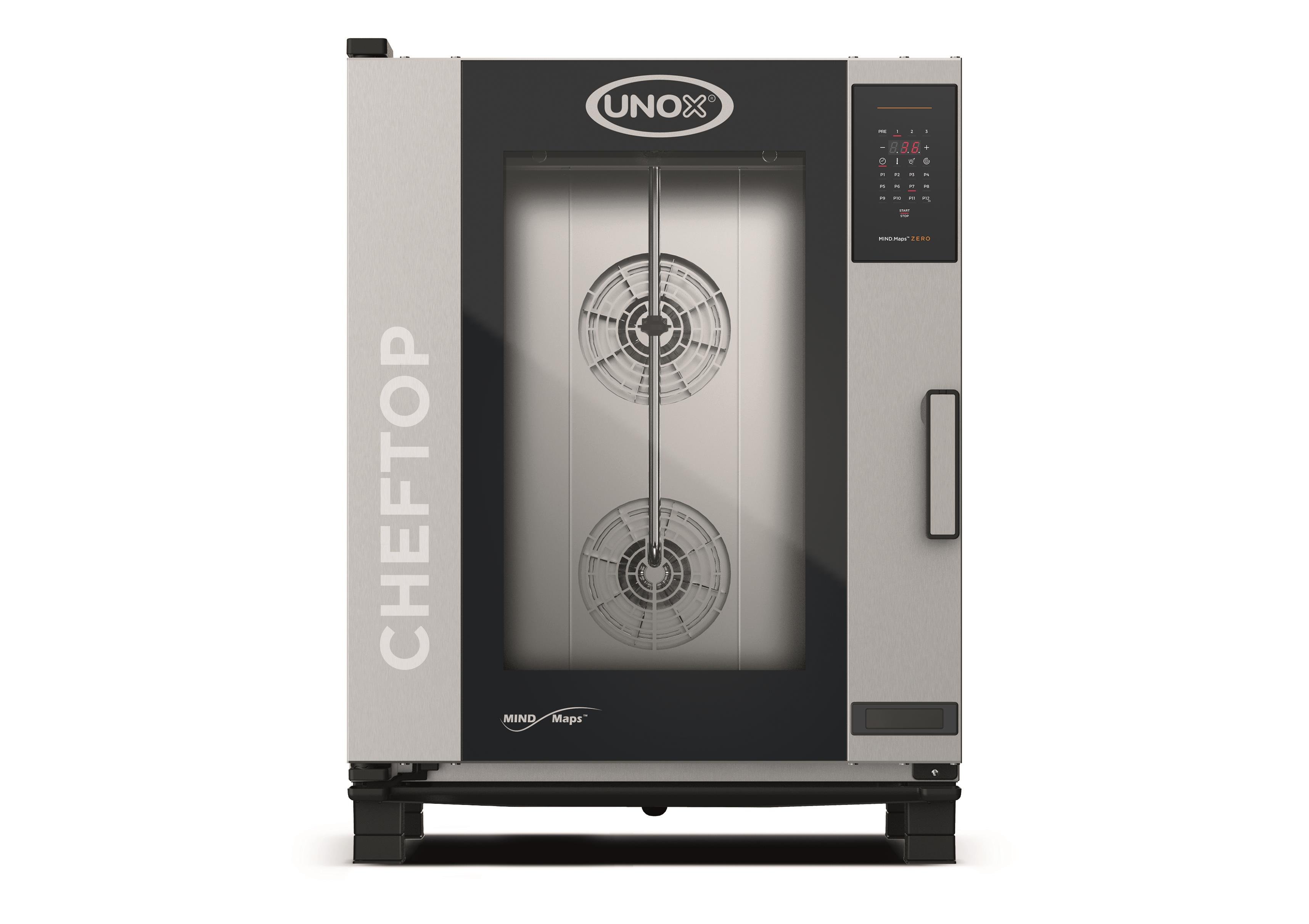 Unox Cheftop Zero Konveksiyonlu Fırın Elektrikli, 10X1/1 XEVC-1011-EZRM