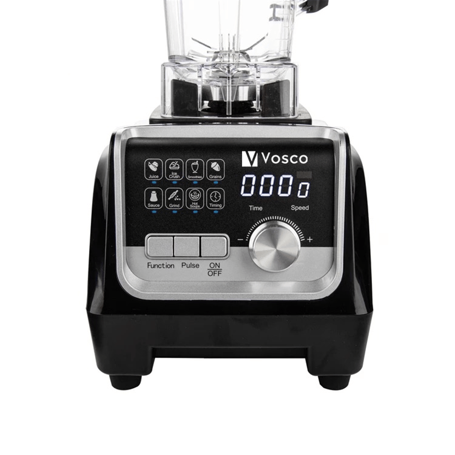 Vosco Bar Blender Pro Dijital 2 Lt Buz Kırıcılı 2200W Siyah