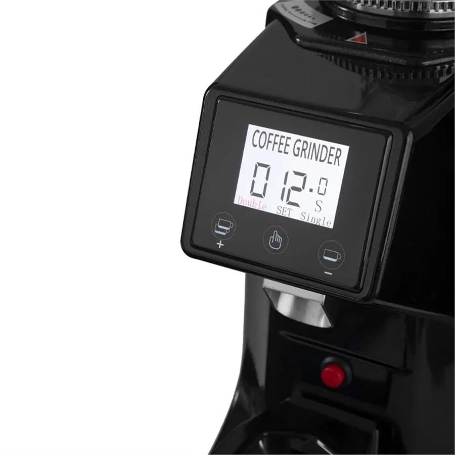 Vosco Kd-P25 Dozaj Ayarlı Tam Otomatik Kahve Değirmeni Touch (Siyah)