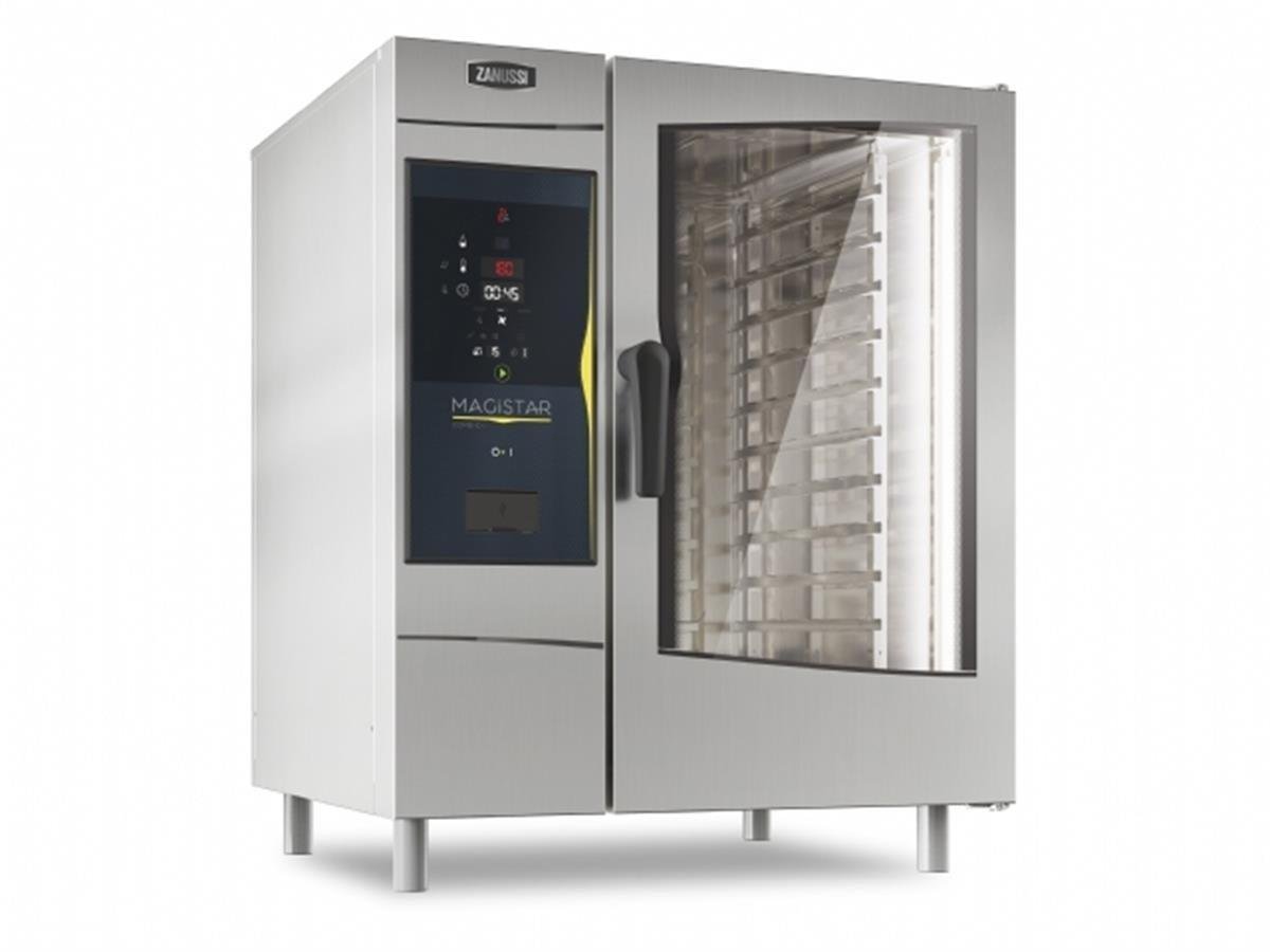 Zanussi Magistar Elektrikli Kombi Fırın 10 Tepsili GN 1/1 Dijital Ekranlı 218922