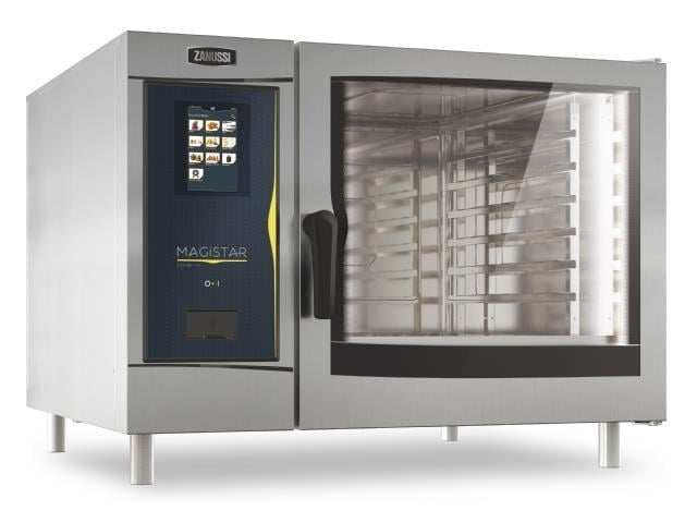 Zanussi Magistar TS, GN 2/1 Elektrikli, 6 Tepsili Dijital Kombi Konveksiyonel Fırın, 218721