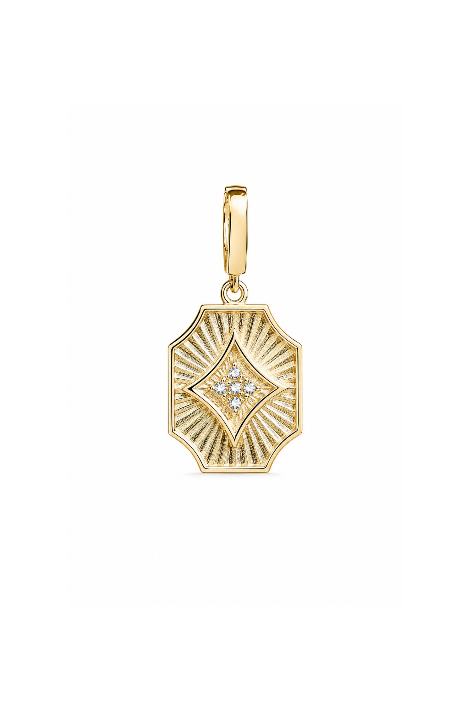 Heritage Stone Mekik Frame Charm Pendant