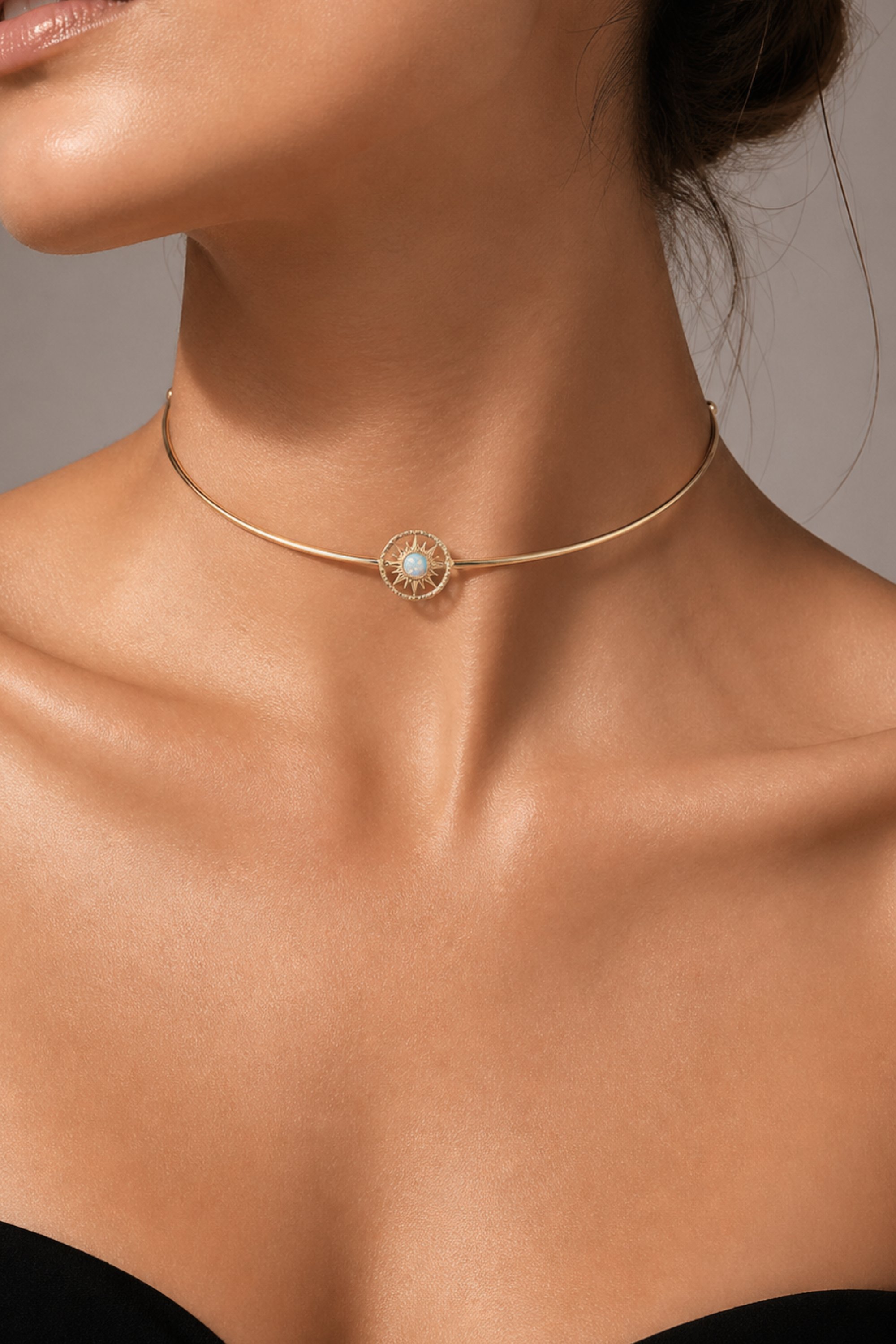 Lunara W Opal Choker