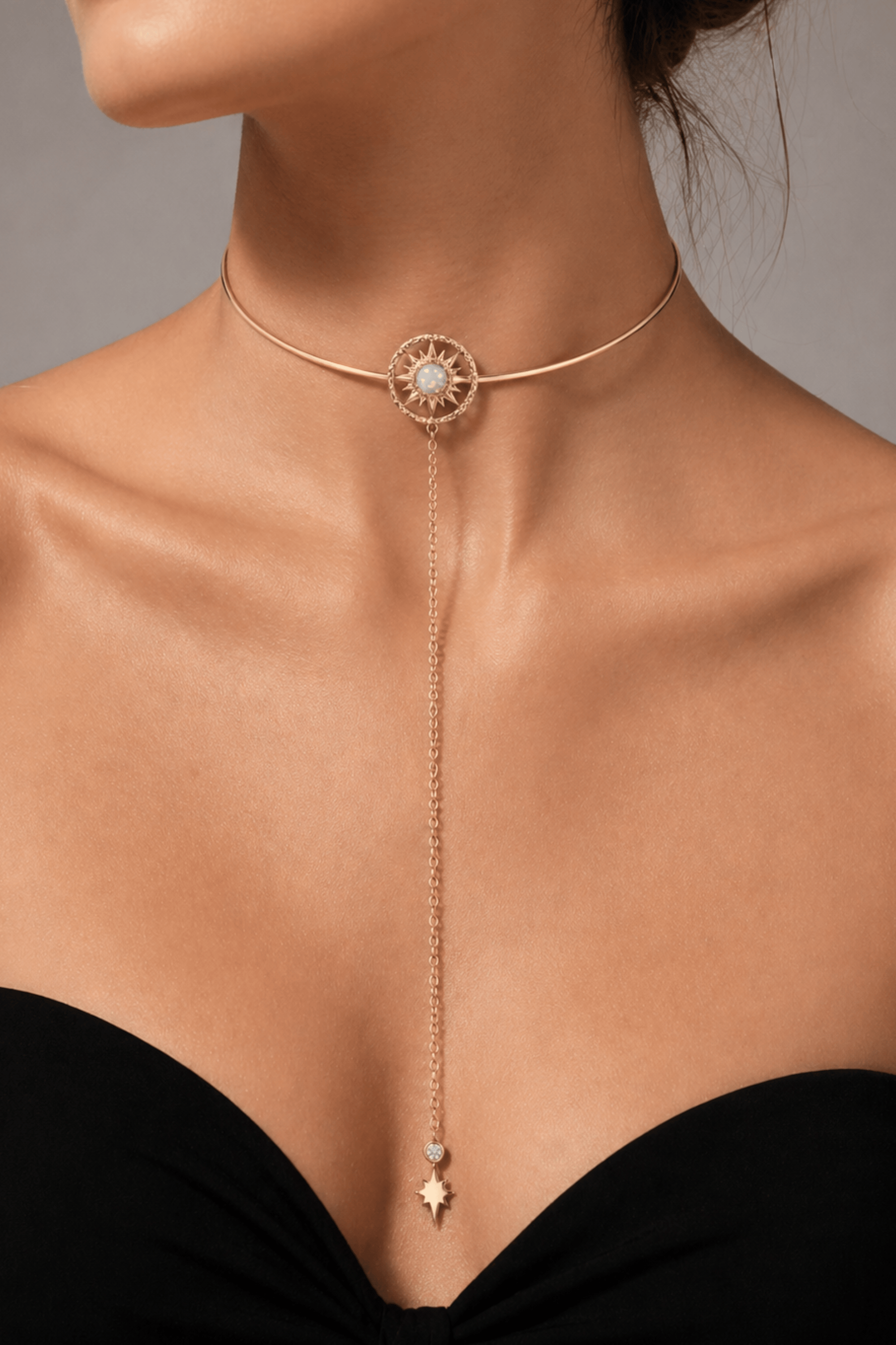 Lunara W Opal Sallantılı Choker
