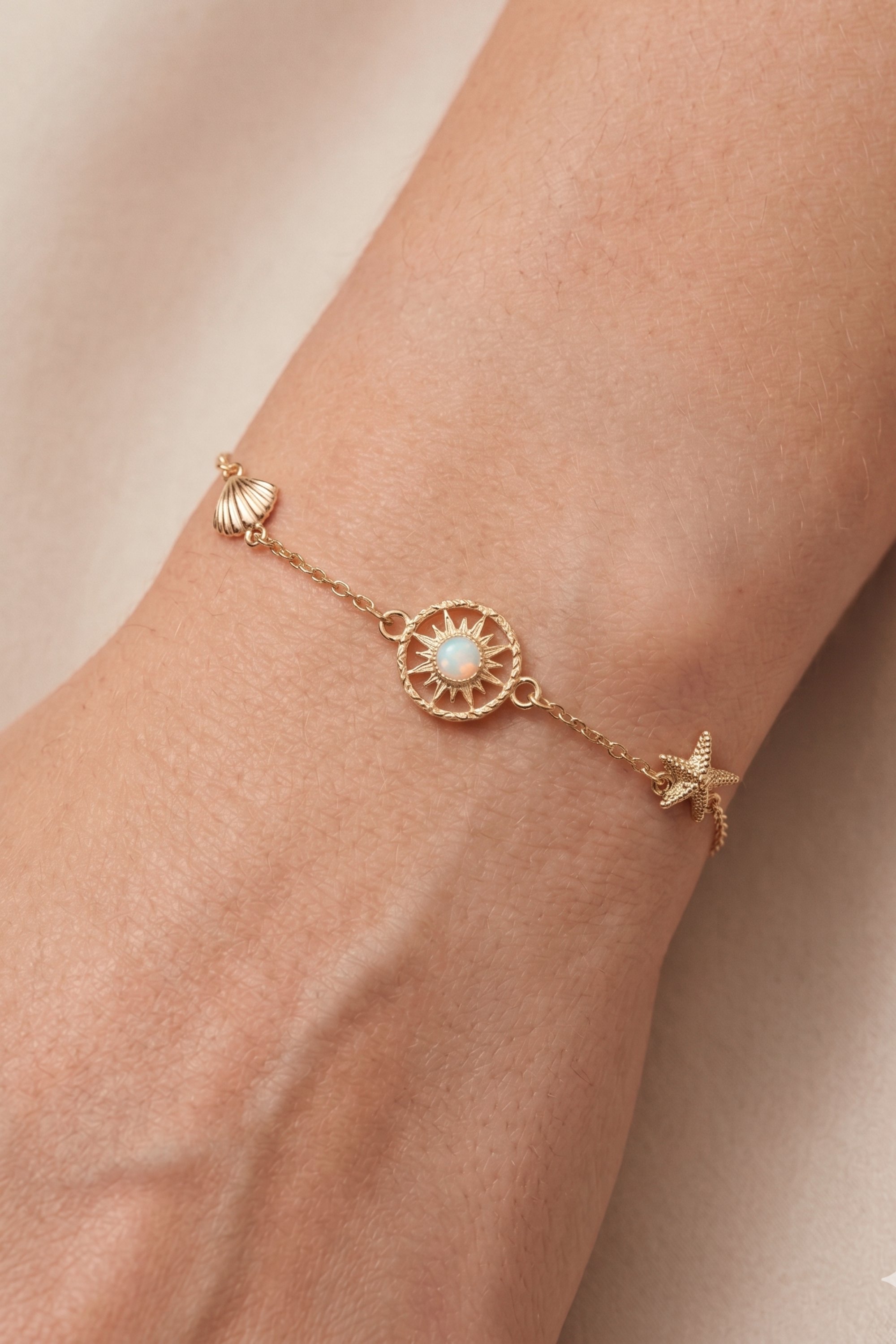 Lunara W Opal Shell Bileklik