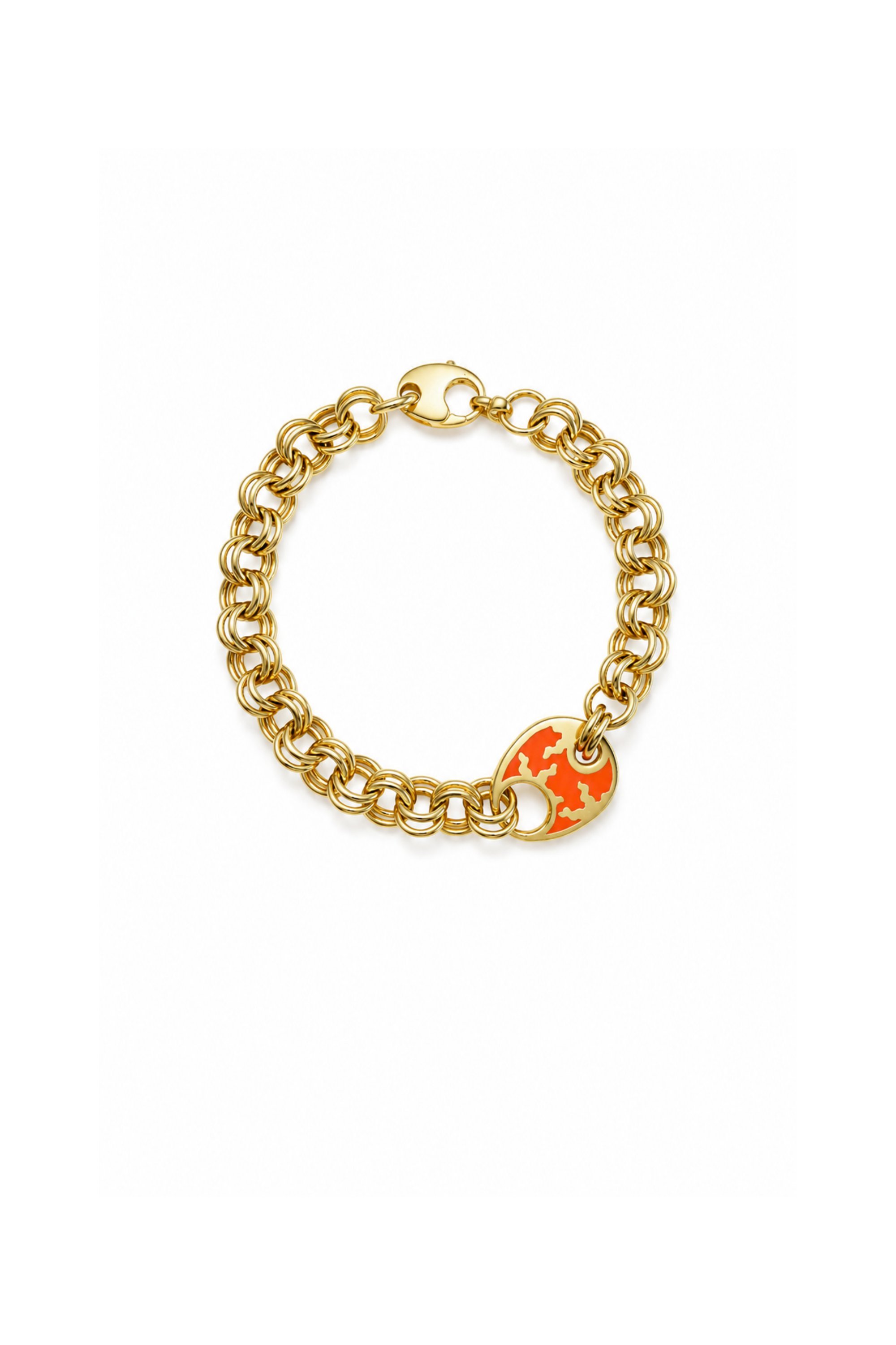 Medals Orange Bileklik