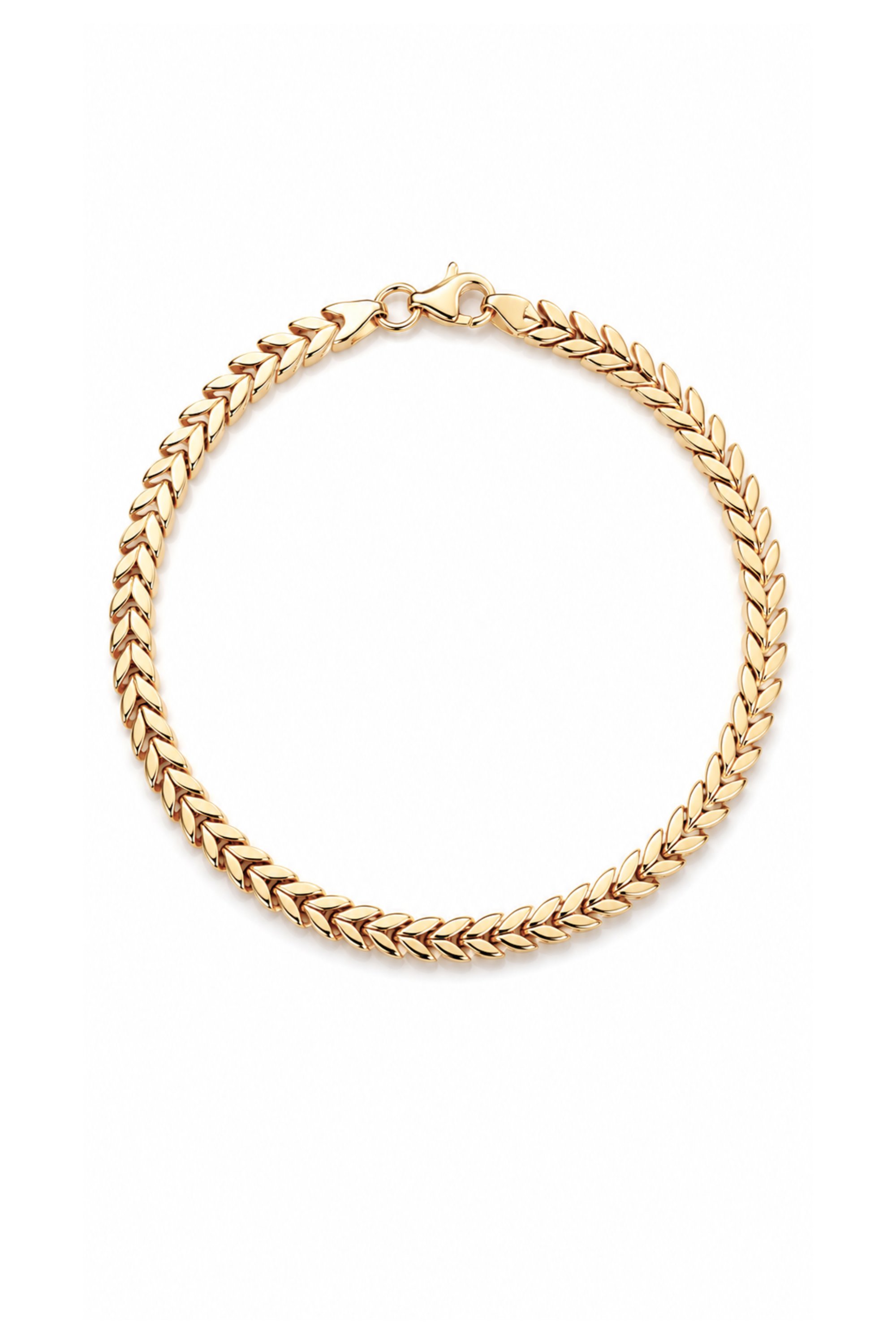 Parlak Cilalı Buğday Pars Bracelet