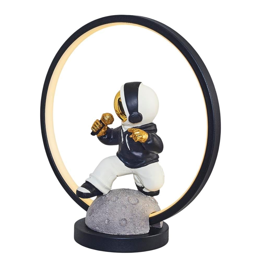 1318-4  Astronot Heykel Erkek 30.6*14*33CM SİYAH