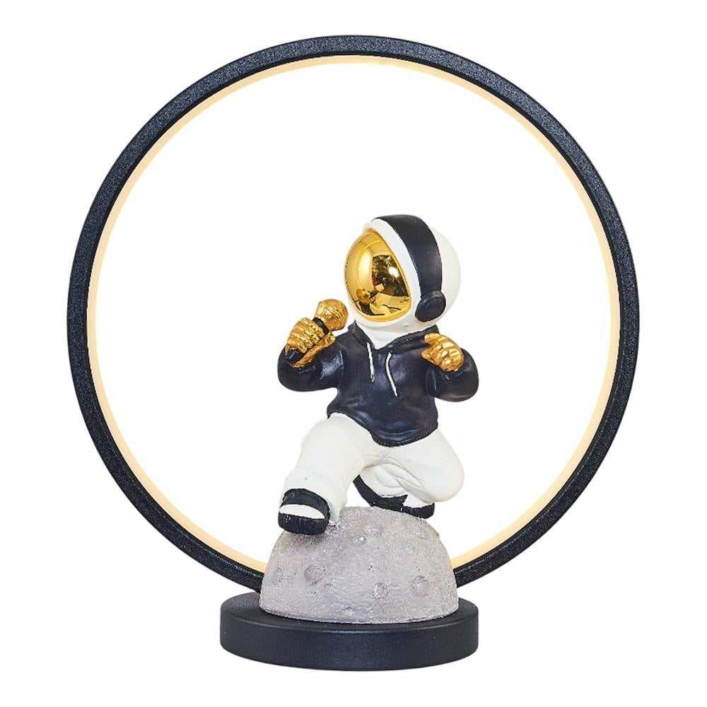 1318-4  Astronot Heykel Erkek 30.6*14*33CM SİYAH
