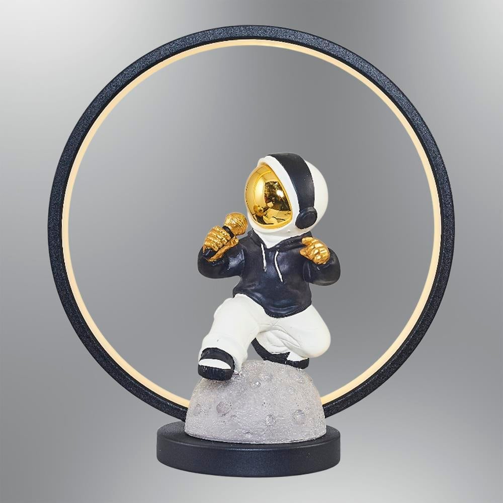 1318-4  Astronot Heykel Erkek 30.6*14*33CM SİYAH