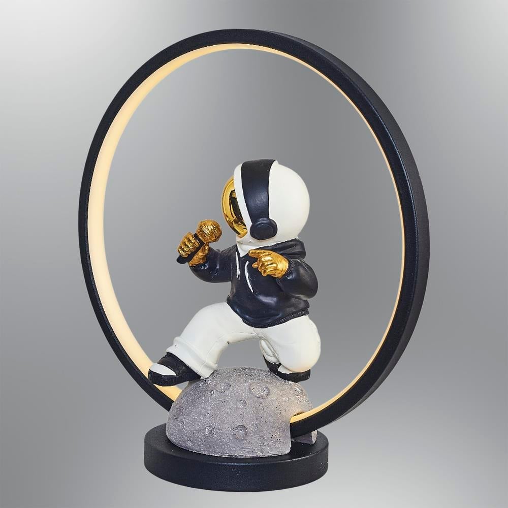 1318-4  Astronot Heykel Erkek 30.6*14*33CM SİYAH