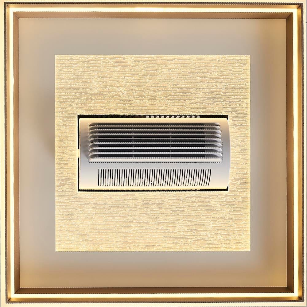 1412-4 Storm 60x60cm Fanlı Armatür (Kumandalı) Beyaz