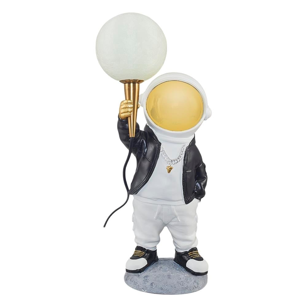 2050-7  Astronot Heykel Erkek 13.5*20*45CM SİYAH