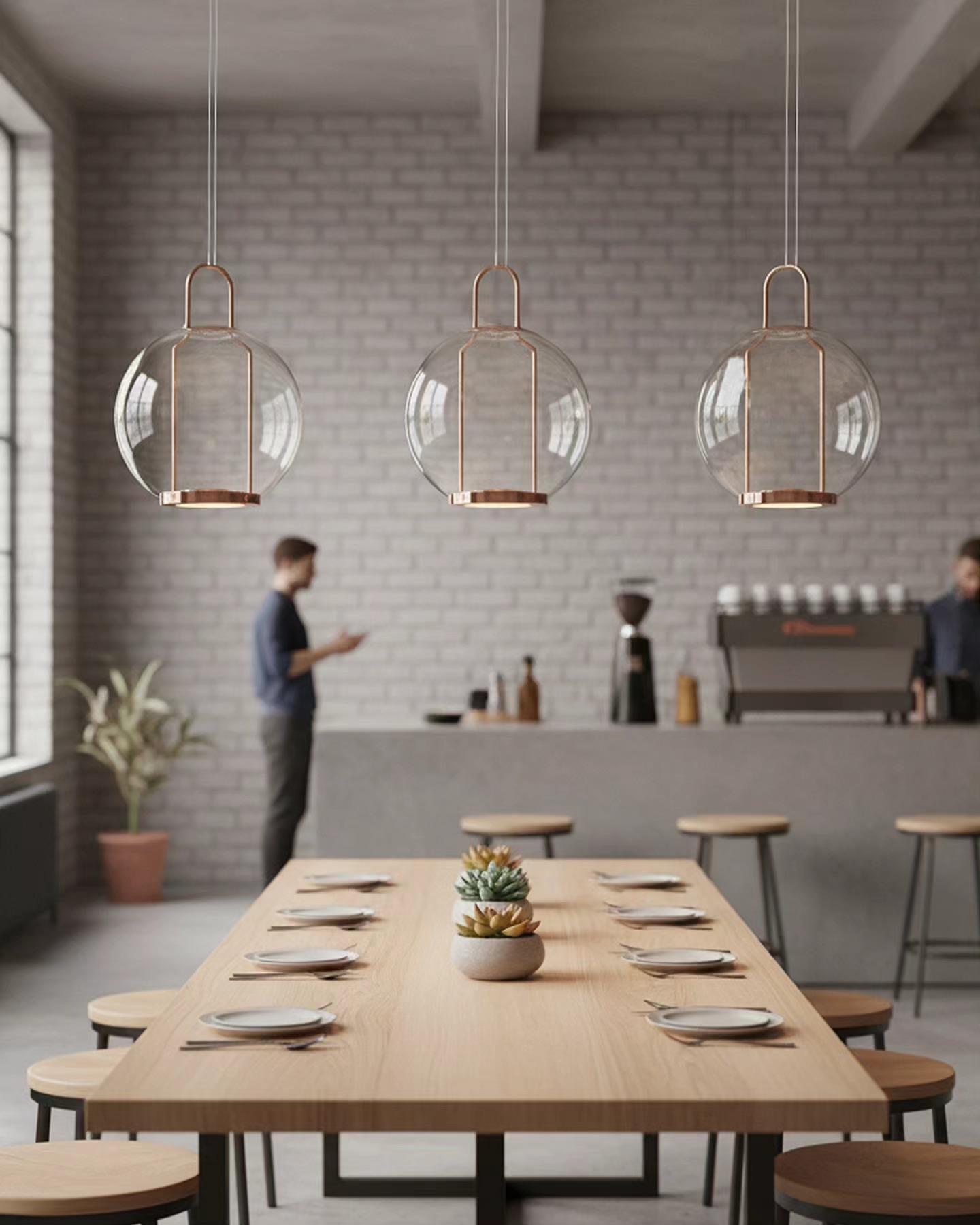 3434-1A-03 Krater Tekli Sarkıt Sarı 