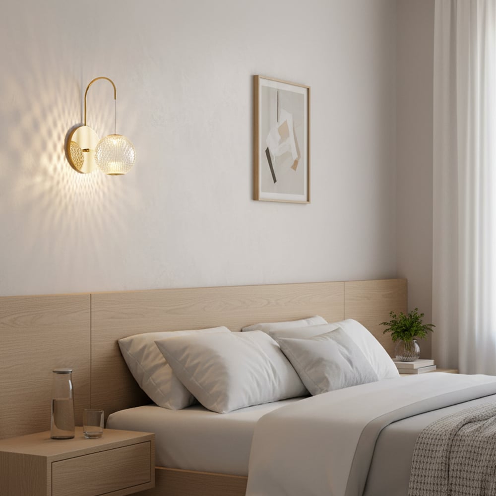 4134-Apl-03 Merkür Aplik Sarı 