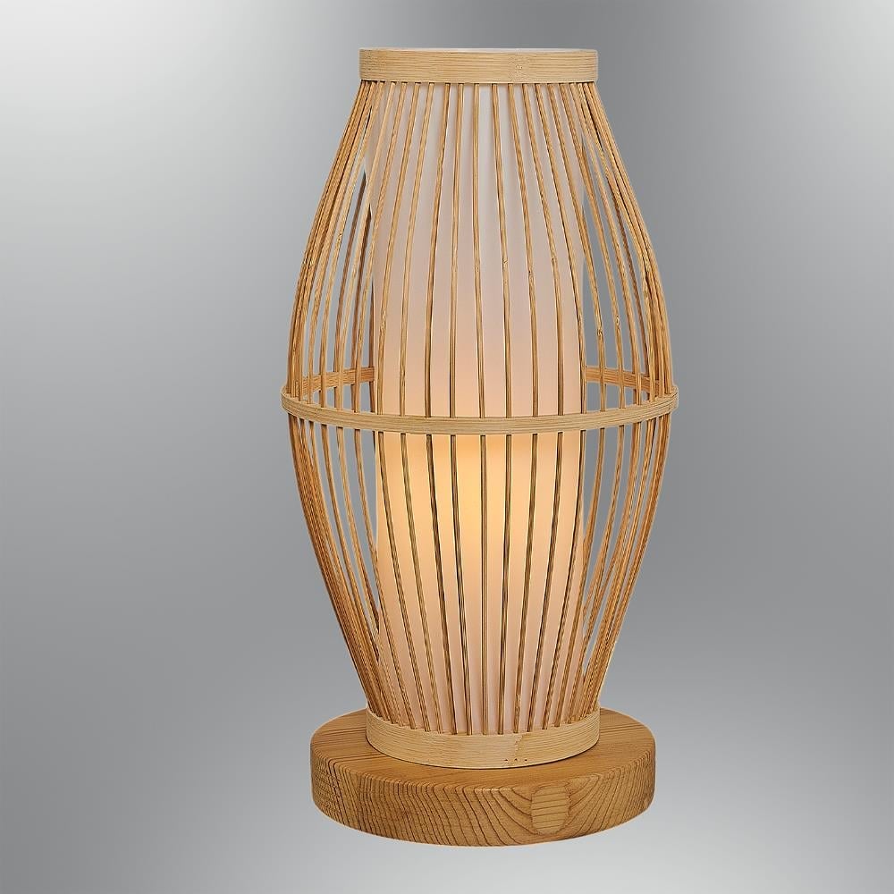 4458-97ML Glason Hasır Masa Lambası Eskitme