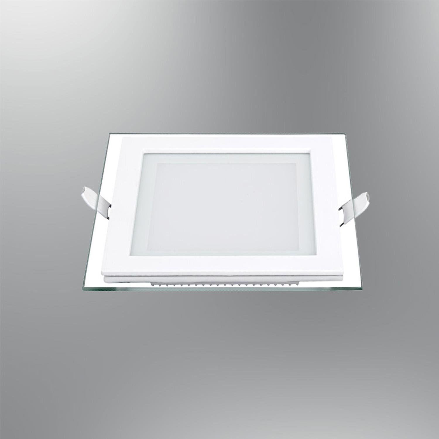 LED Panel Camlı Kare
