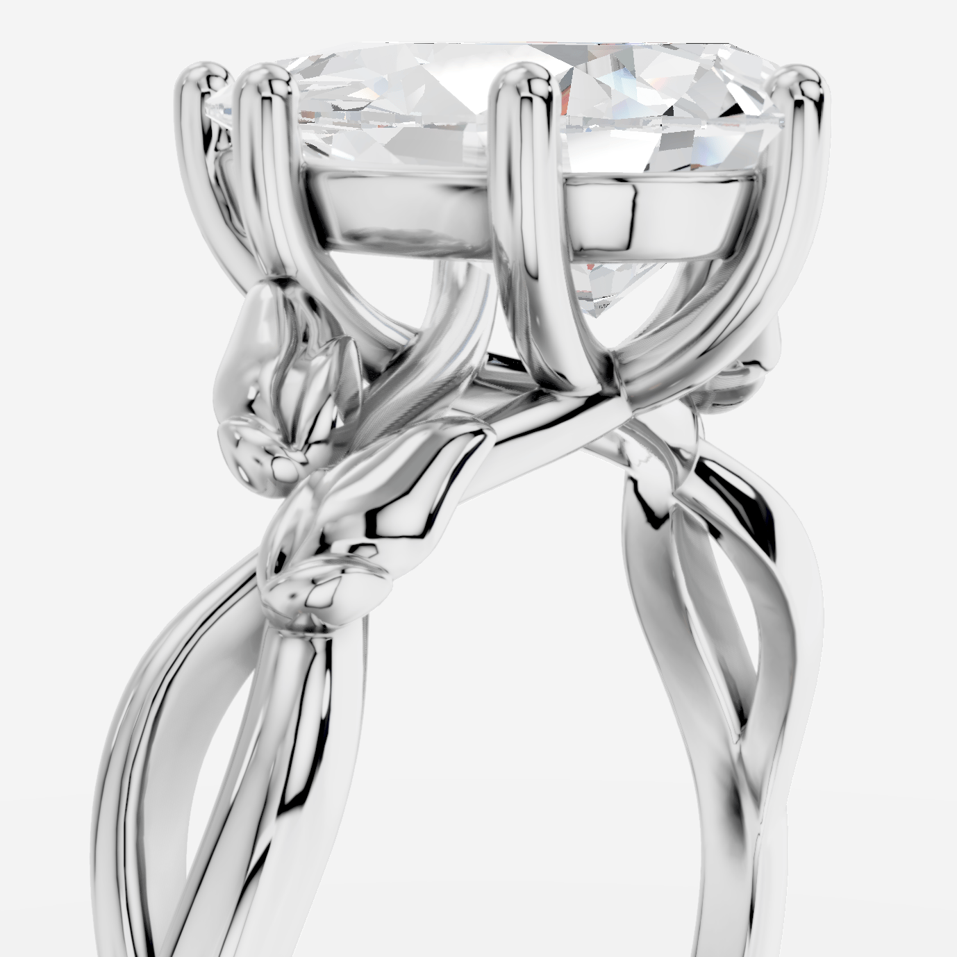 Acantha Damla Kesim Laboratuvar Pırlanta Yüzük | X Diamond